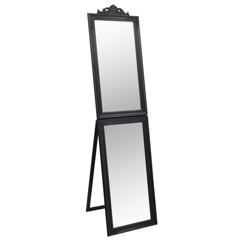 VIDAXL -Spiegel von 40x160 cm schwarz abgelöst