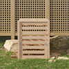 VIDAXL -Kompost -Bin 63.5x63.5x77,5 cm Festkiefer