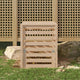 VIDAXL -Kompost -Bin 63.5x63.5x77,5 cm Festkiefer