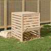 VIDAXL -Kompostbehälter 82.5x82.5x99,5 cm Festkiefer