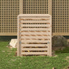 VIDAXL -Kompostbehälter 82.5x82.5x99,5 cm Festkiefer