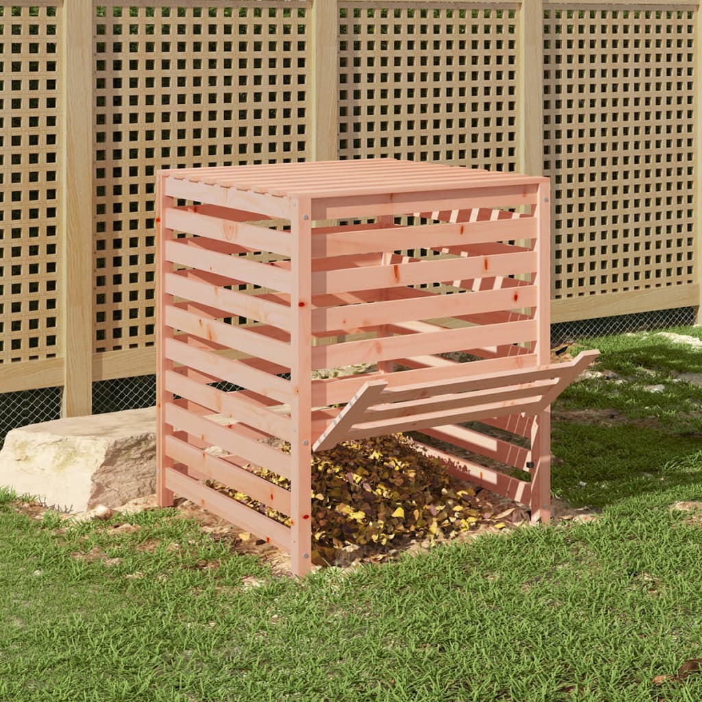 VIDAXL -Kompost -Bin 82.5x82.5x99,5 cm Solid Douglashout