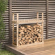VIDAXL -Kamin 110x35x108,5 cm Festkiefer