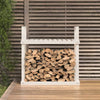 VIDAXL -Kamin 110x35x108,5 cm Festkiefer weiß