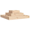 VIDAXL -Planungsbox 80x80x27 cm Festkiefer