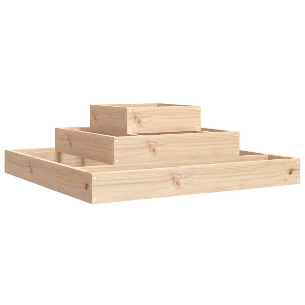 VIDAXL -Planungsbox 80x80x27 cm Festkiefer