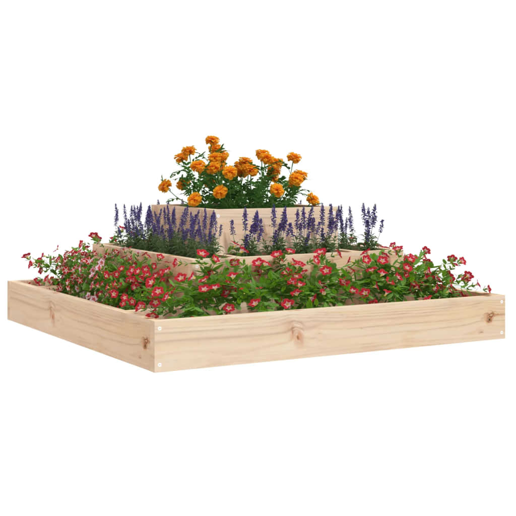 VIDAXL -Planungsbox 80x80x27 cm Festkiefer