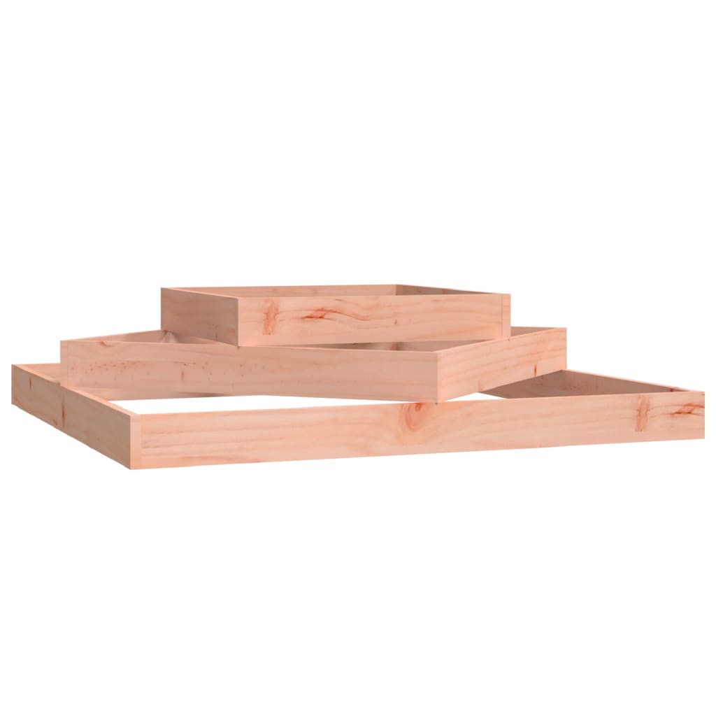 Vidaxx Pflanzgefäß 112x112x27 cm massives Douglasienholz