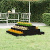 VIDAXL -Planungsbox 80x80x27 cm Festkiefer schwarz