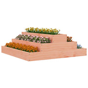 VIDAXL -Planungsbox 80x80x27 cm Solid Douglashout - afbeelding 3