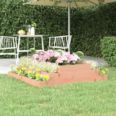 VIDAXL -Planungsbox 110x110x27 cm Solid Douglashout