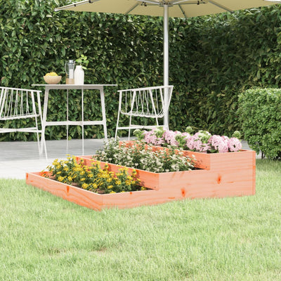 VIDAXL -Planungsbox 107x107x27 cm Solid Douglashout