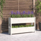 VIDAXL -Planungsbox 112x25x66 cm Festkiefer weiß