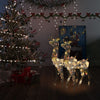 Vidaxl Weihnachtsdekorationen Rentier 2 ST Multolutinous 120 cm Acrylic