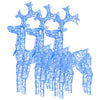 Vidaxl Weihnachtsdekorationen Rentier 3 PCs 60x16x100 cm Acrylic