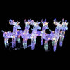 Vidaxl Weihnachten Tiere 6 ST 240 LEDs Acryl mehrschöpft
