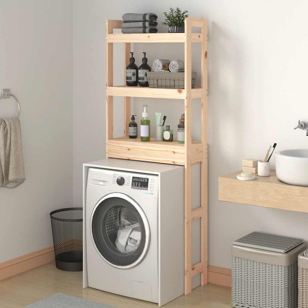 Vidaxl Toilettenregal 63x26x171 cm Festkiefer