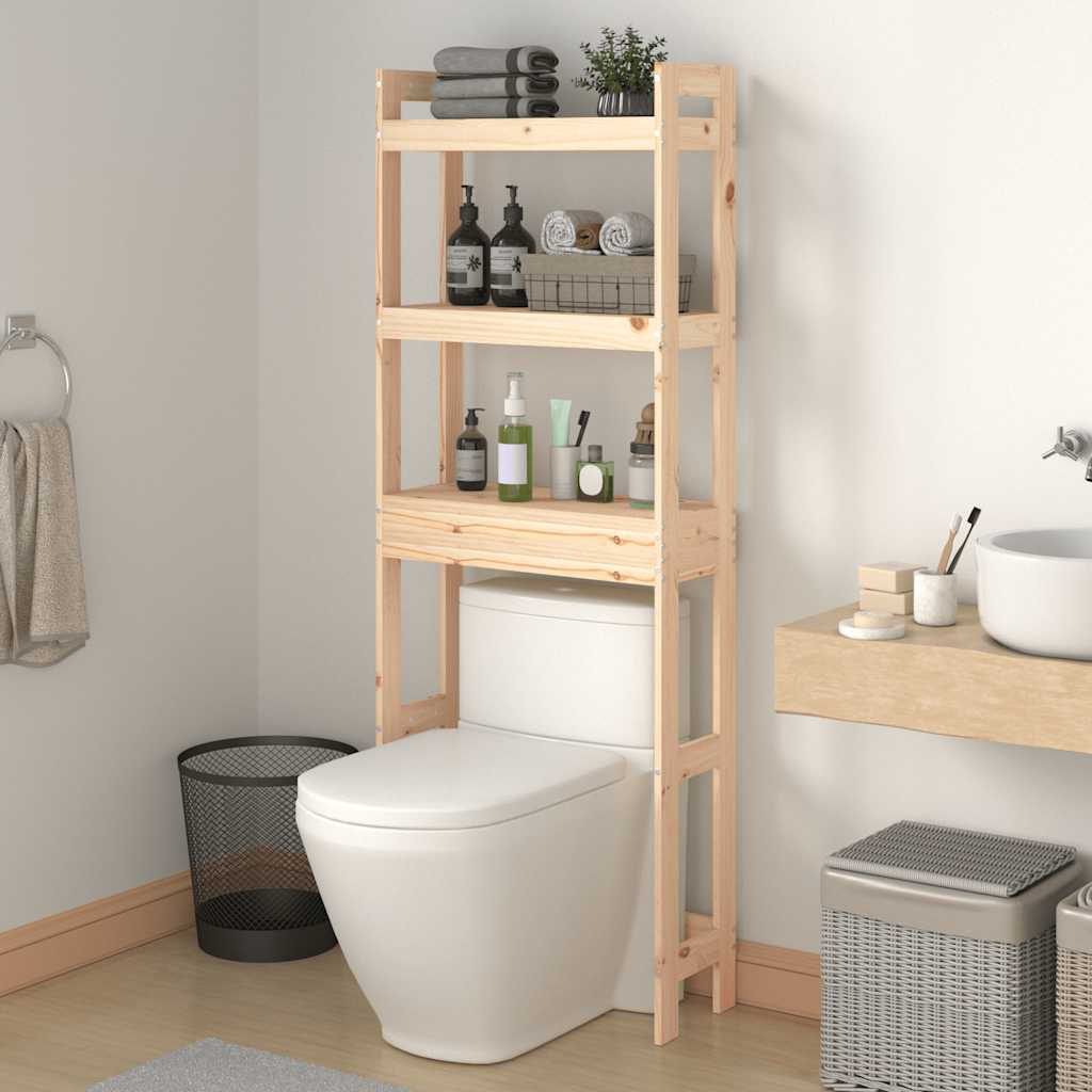 Vidaxl Toilettenregal 63x26x171 cm Festkiefer