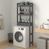 Vidaxl Toilettenregal 63x26x171 cm Festkieferngrau