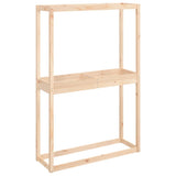 Vidaxl -Reifenregal 120x40x180 cm Festkiefer - afbeelding 2