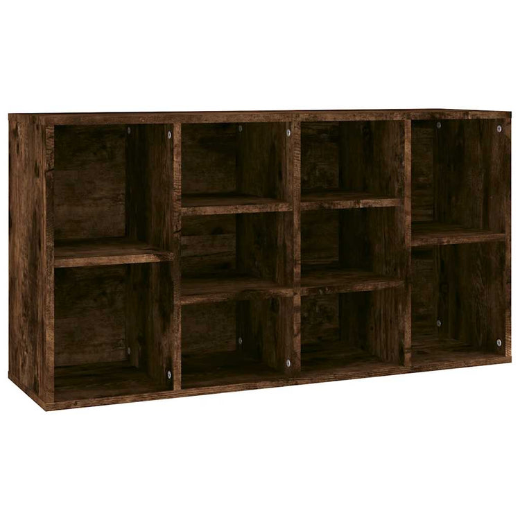 Vidaxx Schuhbank 103x30x55 cm verarbeitetes Holz, geräucherte Eiche