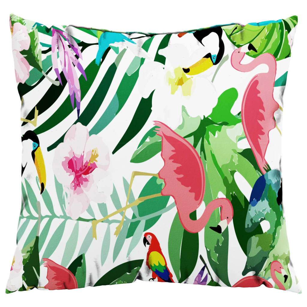 VIDAXL Dekorative Kissen 4 ST 40x40 cm Stoff Multi -Colored