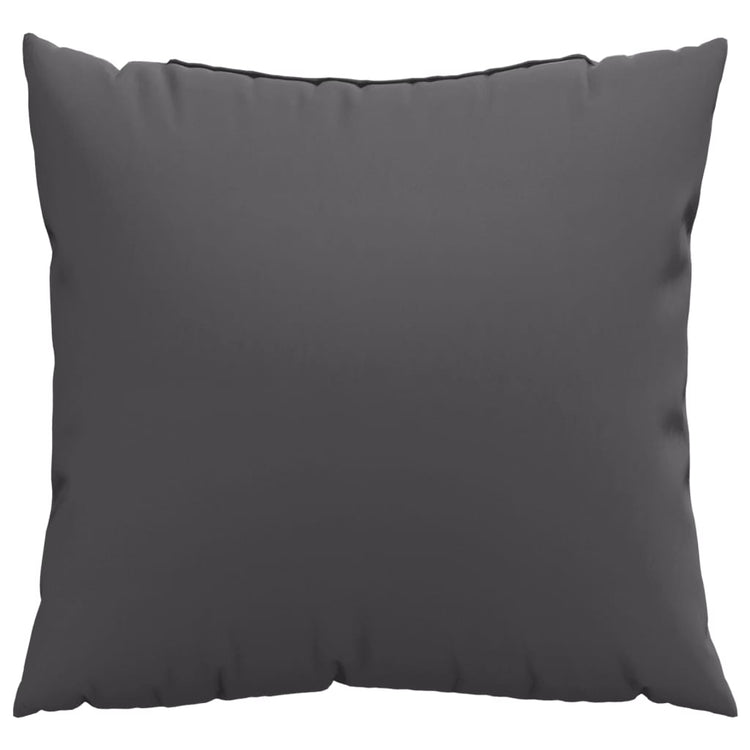 VIDAXL -Sofa -Kissen 4 Stcs 50x50 cm Stoffanthrazit -gelenkt