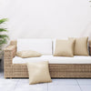Vidaxl Bank Kissen 4 ST 50x50 cm Stoff Beige