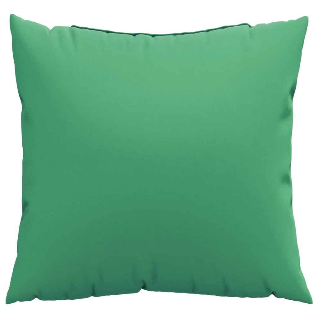 Vidaxl -Sofa -Kissen 4 ST 50x50 cm Stoff grün
