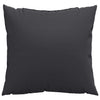 Vidaxx Sofakissen 4 Stück 60x60 cm Stoff schwarz