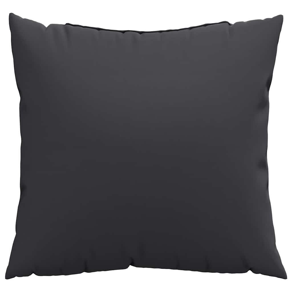 Vidaxx Sofakissen 4 Stück 60x60 cm Stoff schwarz