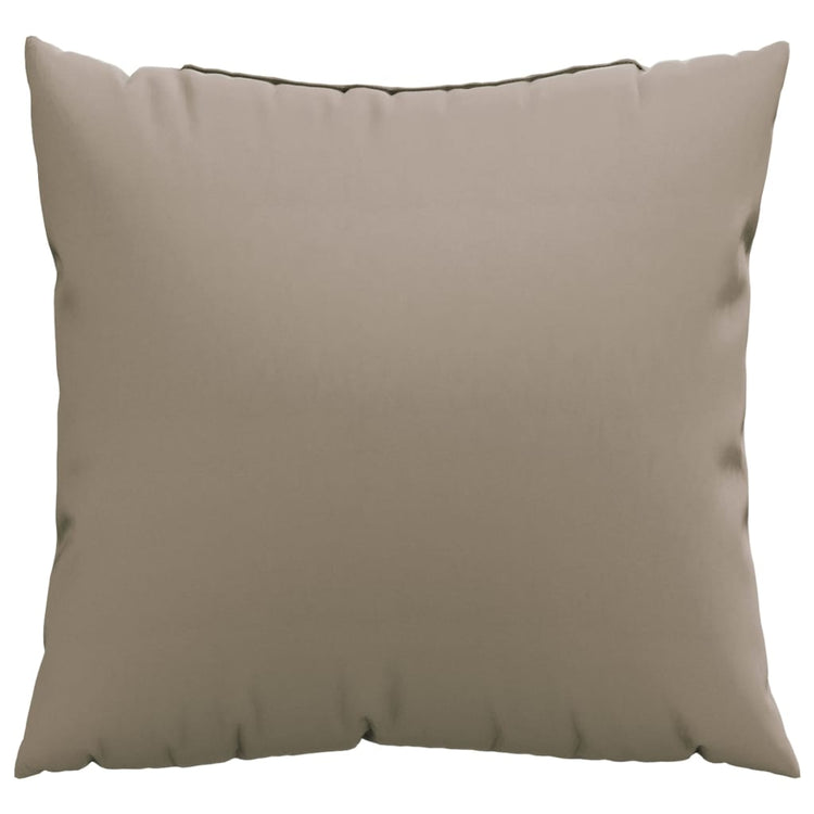 Vidaxl -Sofa -Kissen 4 Stcs 60x60 cm Stofftaupe