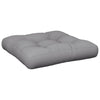 Vidaxl Palettenkissen 50x50x12 cm Stoff grau