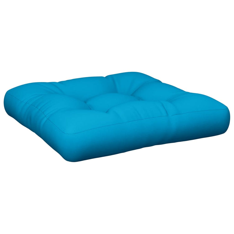 Vidaxl Palettenkissen 50x50x12 cm Stoff blau