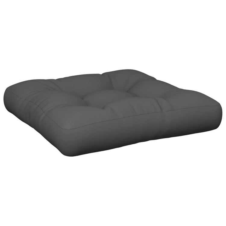 Vidaxl Palettenkissen 60x60x12 cm Stoff grau