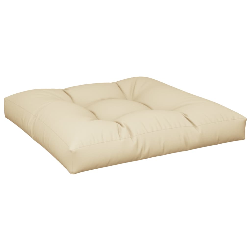 VidaXL Palettenkissen 70x70x12 cm beige