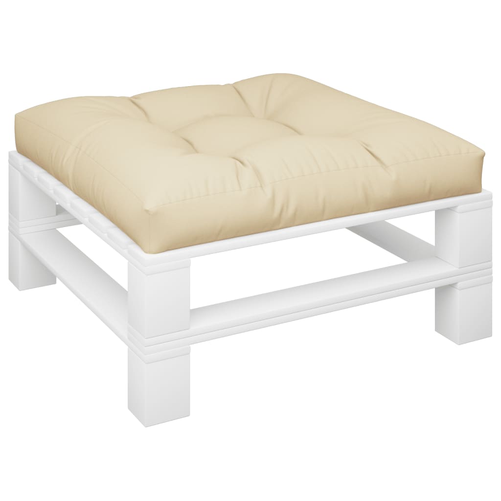 VidaXL Palettenkissen 70x70x12 cm beige