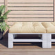 VidaXL Palettenkissen 70x70x12 cm beige