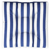 Vidaxl Palettenkissen gestreift 70x70x12 cm Stoff blau und weiß