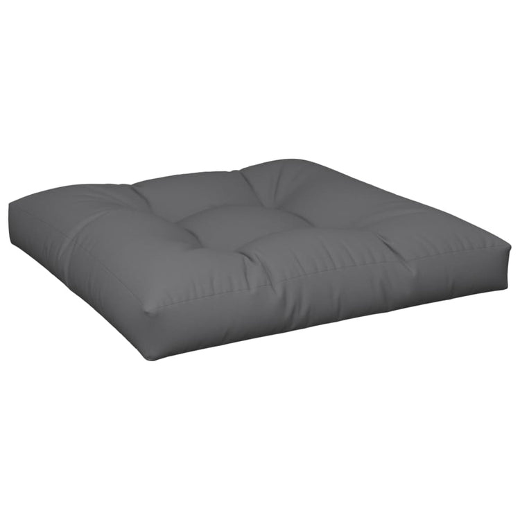 Vidaxx Palettenkissen 80x80x12 cm Stoff Anthrazit