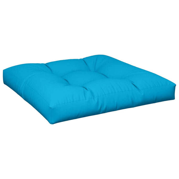 Vidaxl Palettenkissen 80x80x12 cm Stoff blau