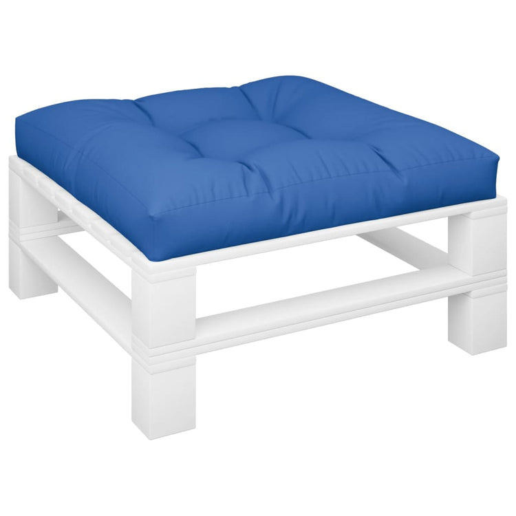 Vidaxl Palettenkissen 80x80x12 cm Fabric Royal Blue