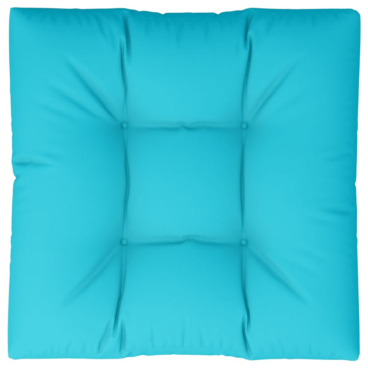 Vidaxl Palettenkissen 80x80x12 cm Stoff Türkis