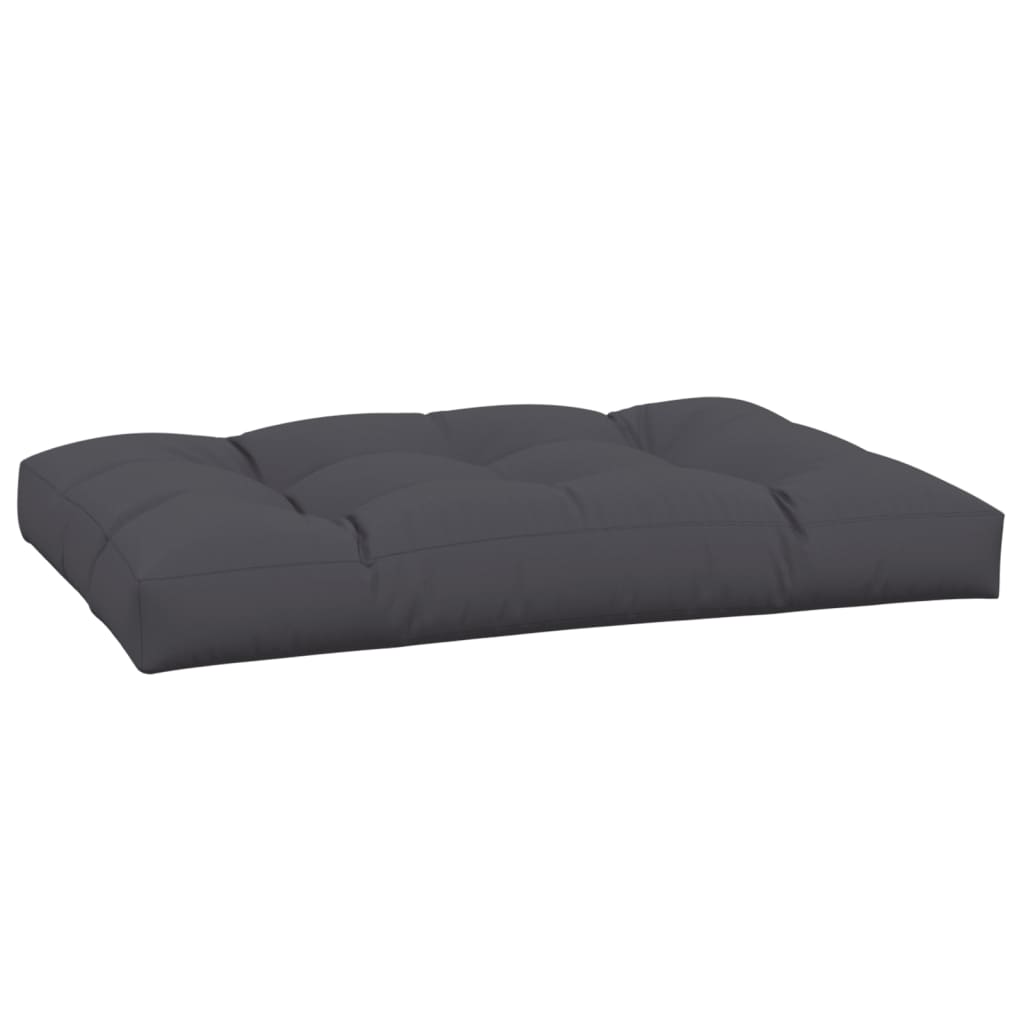 VidaXL Palettenkissen 120x80x12 cm Stoff Anthrazit