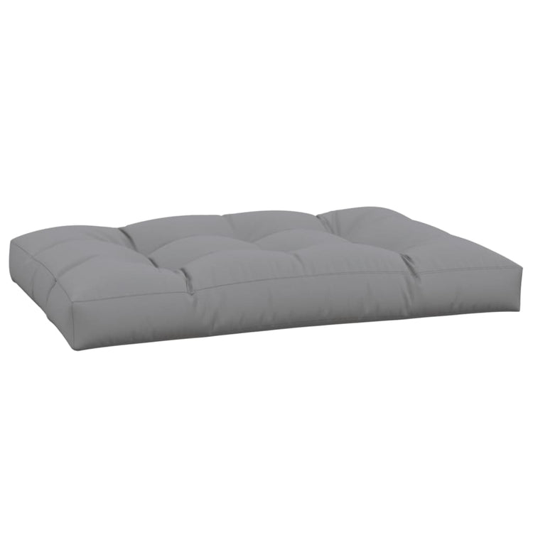 VidaXL Palettenkissen 120x80x12 cm Stoff grau