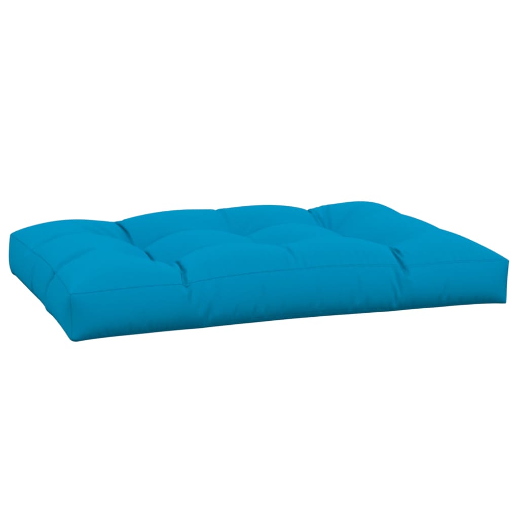 VidaXL Palettenkissen 120x80x12 cm Stoff blau