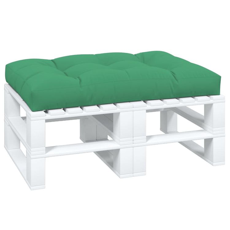 VidaXL Palettenkissen 120x80x12 cm Stoff grün