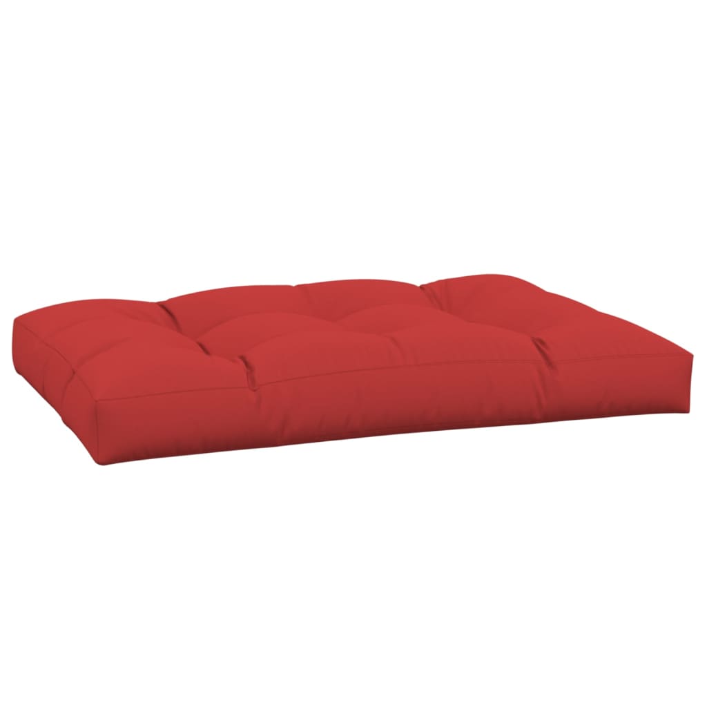 VidaXL Palettenkissen 120x80x12 cm Stoff rot