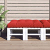 VidaXL Palettenkissen 120x80x12 cm Stoff rot