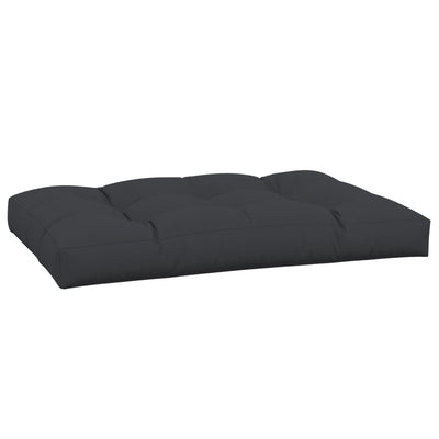 VidaXL Palettenkissen 120x80x12 cm Stoff schwarz